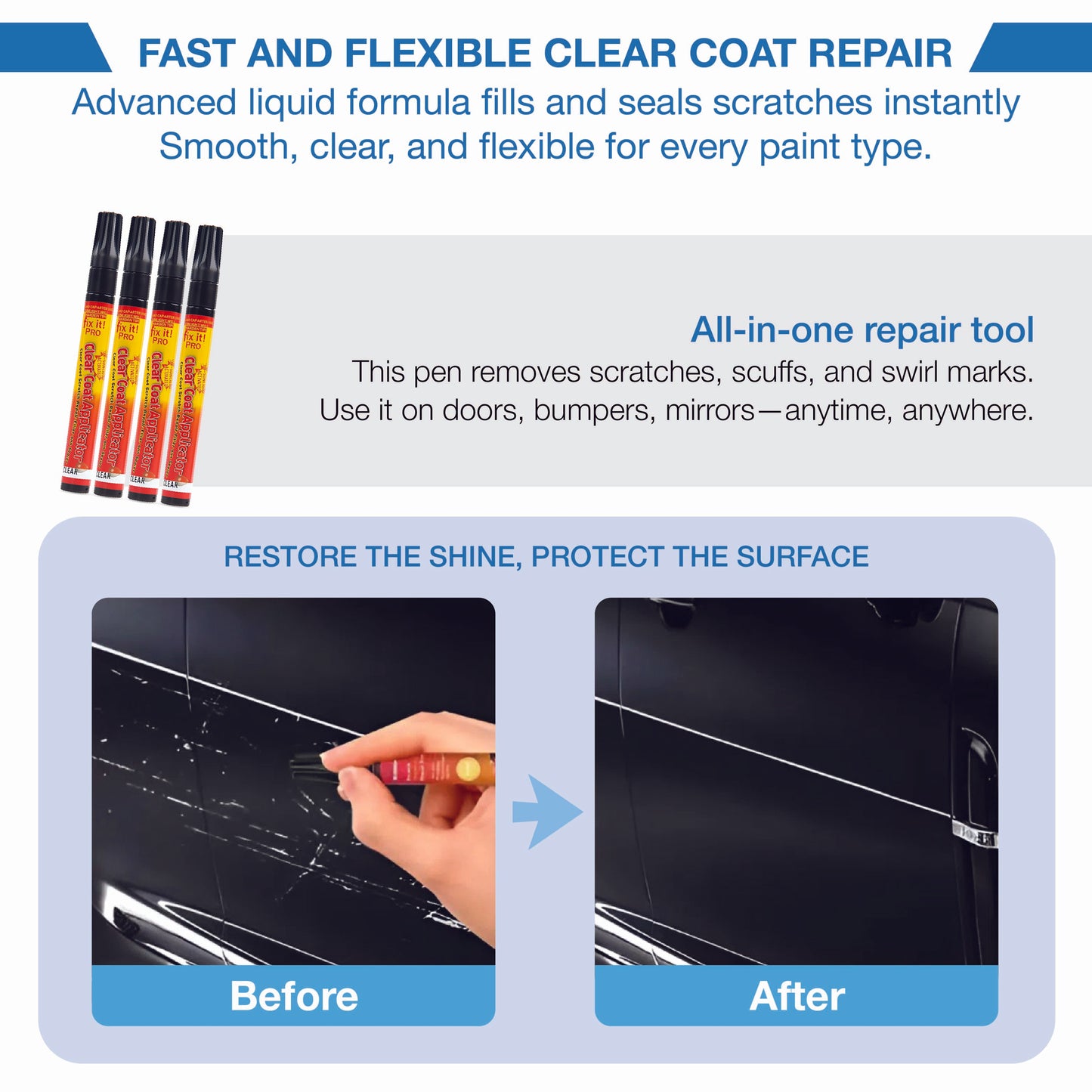 ClearFix Scratch Removal Pen