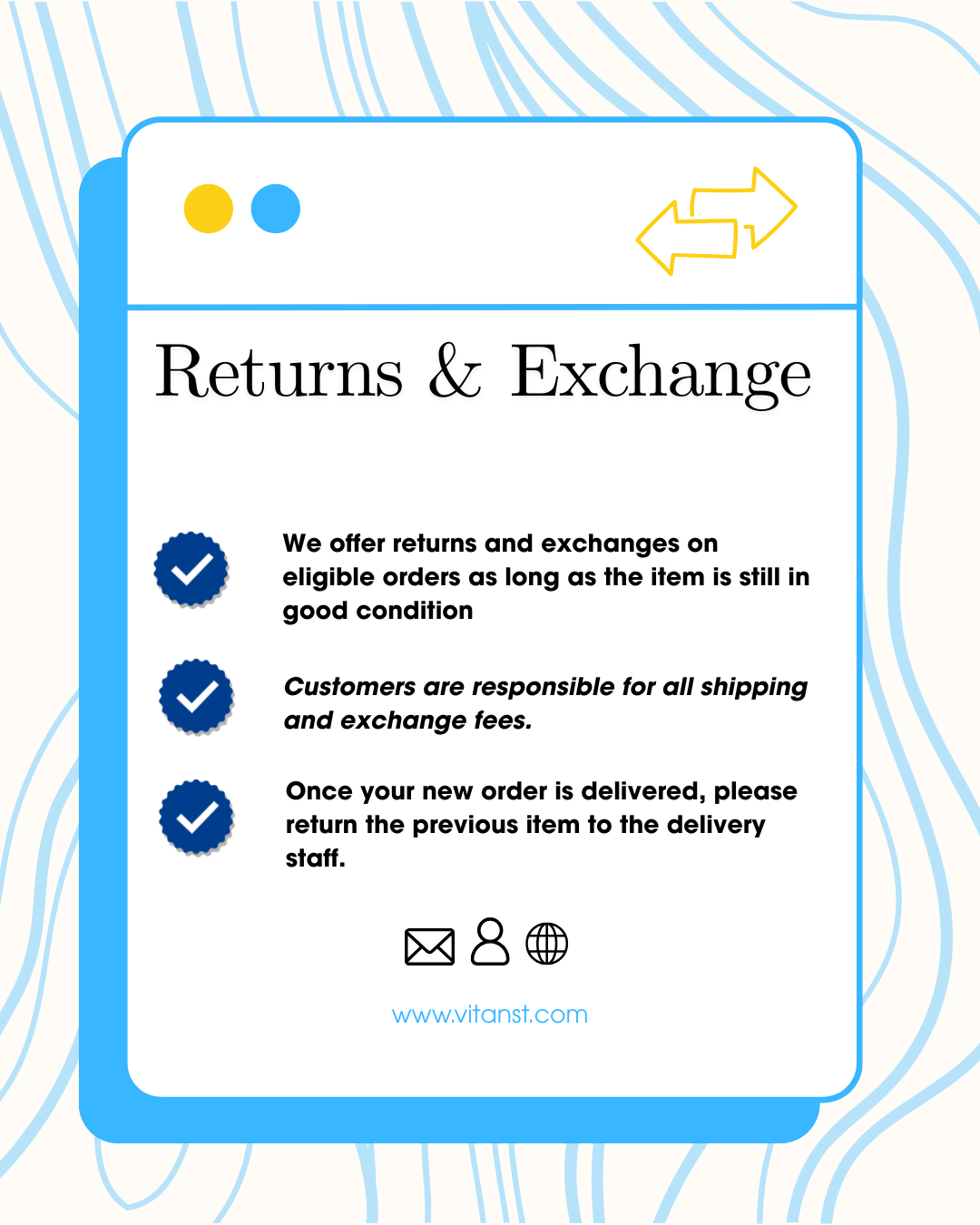 Return & Exchange