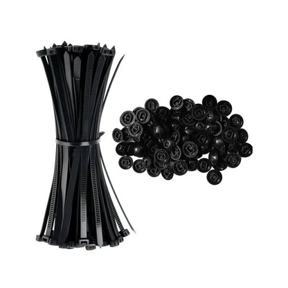 Nylon Universal Cable Tie Buckle (100PCS)